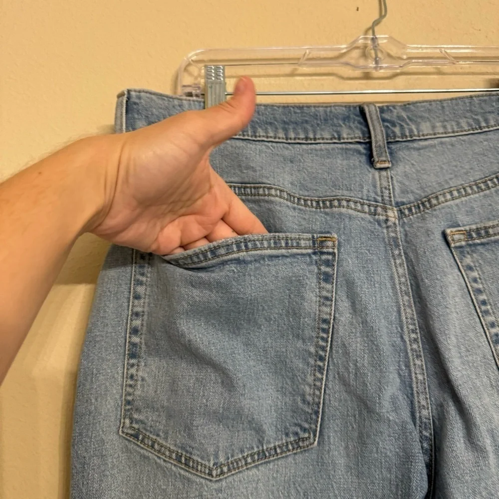 J Crew Jeans High-Rise Classic Vintage Tapered Blue Light Wash Denim Size 31